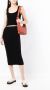 Cashmere In Love Ribgebreide rok Zwart - Thumbnail 2