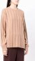 Cashmere In Love Ribgebreide trui Bruin - Thumbnail 3