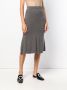 Cashmere In Love Rok Grijs - Thumbnail 3
