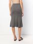 Cashmere In Love Rok Grijs - Thumbnail 4