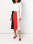 Cashmere In Love Rok met colourblocking Zwart - Thumbnail 2
