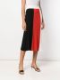 Cashmere In Love Rok met colourblocking Zwart - Thumbnail 3