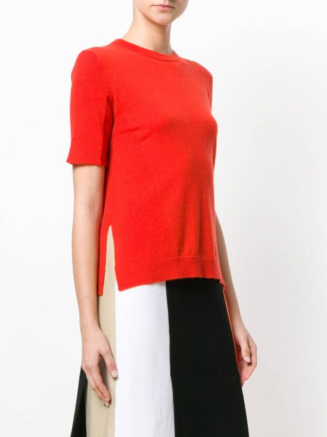 Cashmere In Love Sahar-gebreide top Geel