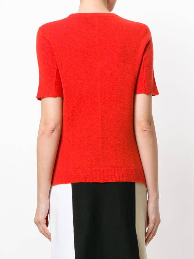 Cashmere In Love Sahar-gebreide top Geel