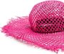 Catarzi Geweven zonnehoed Roze - Thumbnail 2