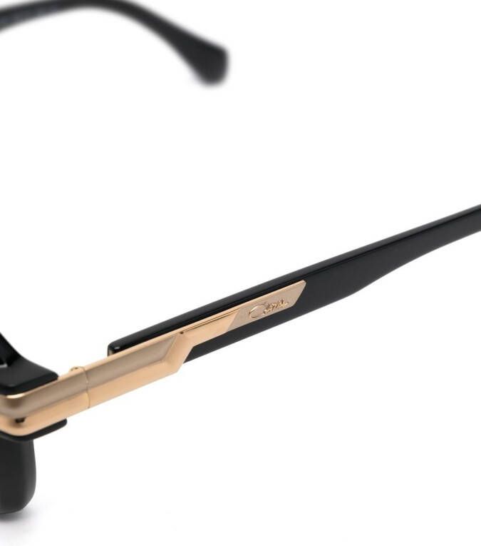 Cazal 8043 zonnebril met vierkant montuur Zwart