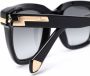 Cazal 8501 zonnebril met vierkant montuur Zwart - Thumbnail 3