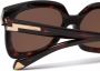 Cazal 8502 zonnebril met vierkant montuur Bruin - Thumbnail 3