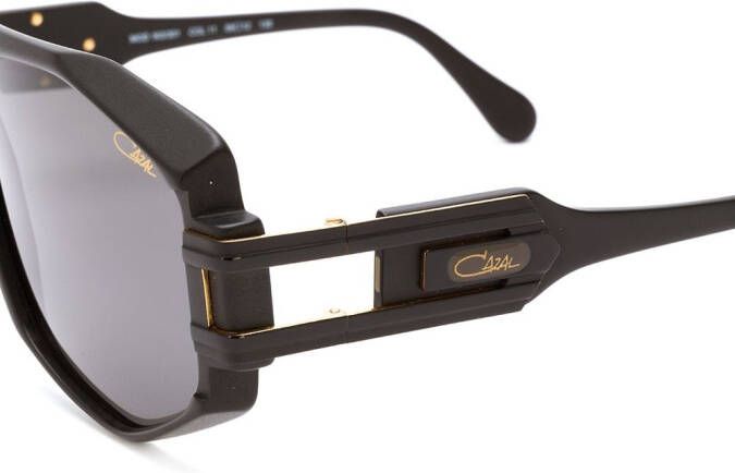 Cazal angled aviator sunglasses Zwart