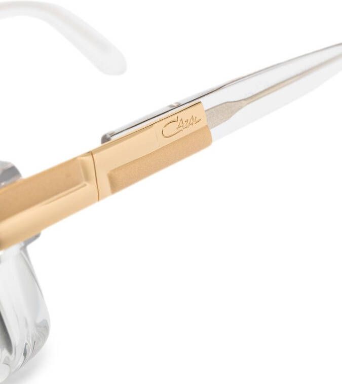 Cazal Legends zonnebril met rechthoekig montuur Beige