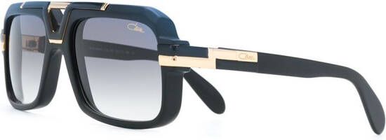 Cazal Zonnebril met oversized montuur Zwart