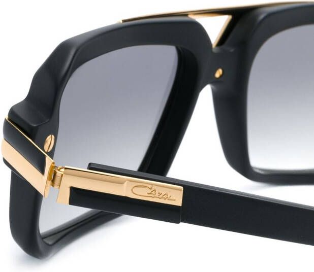 Cazal Zonnebril met oversized montuur Zwart