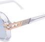 Cazal Zonnebril met vierkant montuur Beige - Thumbnail 3