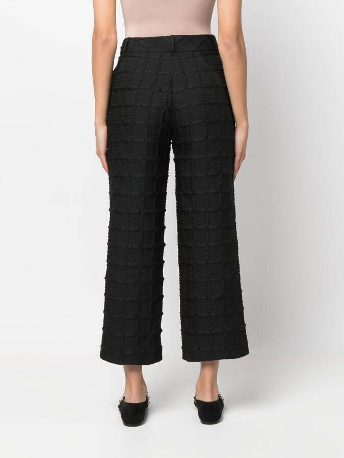 Cecilie Bahnsen Cropped broek Zwart