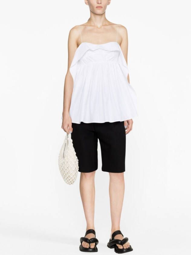 Cecilie Bahnsen Flared top Wit