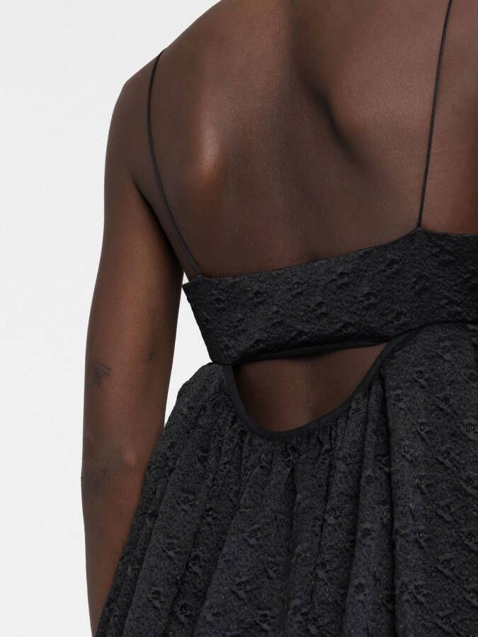 Cecilie Bahnsen Jurk met empire taille Zwart