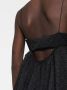 Cecilie Bahnsen Jurk met empire taille Zwart - Thumbnail 3