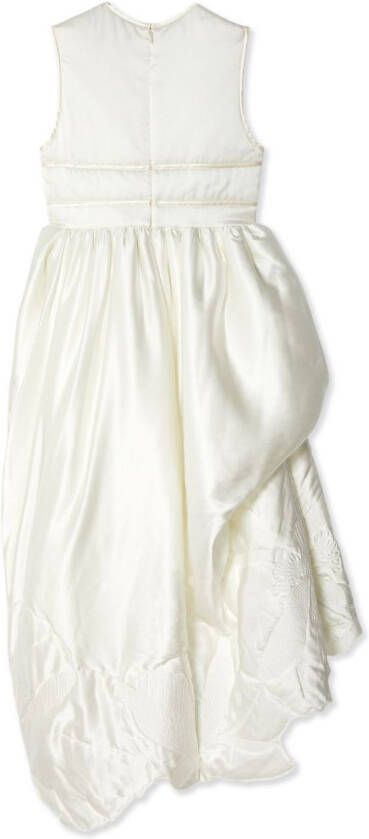 Cecilie Bahnsen Jurk met strikdetail Wit