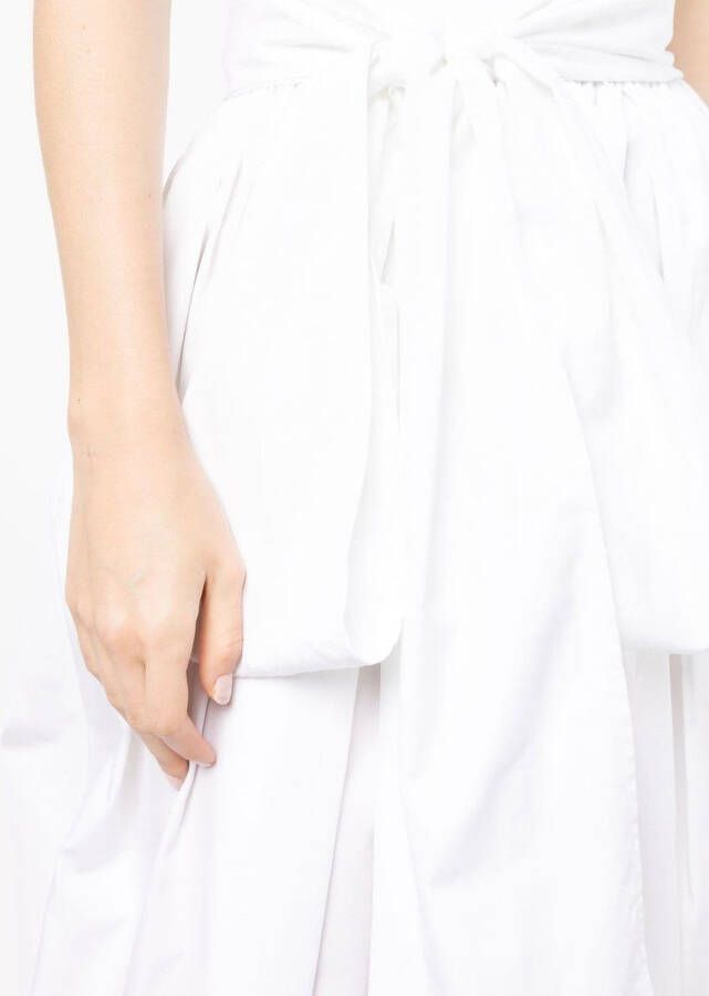 Cecilie Bahnsen Katoenen midi-rok Wit