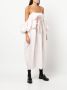 Cecilie Bahnsen Off-shoulder jurk Roze - Thumbnail 3