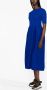 CFCL Ribgebreide midi-jurk Blauw - Thumbnail 4