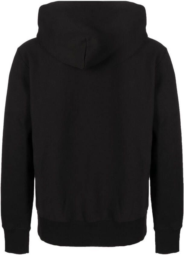Champion Hoodie met logopatch Zwart