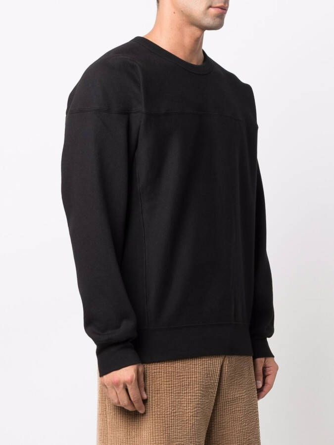 Champion Sweater met geborduurd logo Zwart