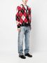 Charles Jeffrey Loverboy Vest met V-hals Rood - Thumbnail 3