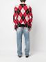 Charles Jeffrey Loverboy Vest met V-hals Rood - Thumbnail 4