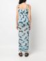 Charles Jeffrey Loverboy Midi-jurk met print Blauw - Thumbnail 4