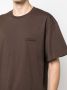 Charles Jeffrey Loverboy T-shirt met geborduurd logo Bruin - Thumbnail 5