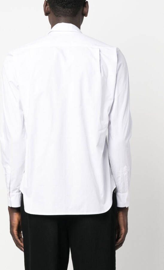 Charles Jeffrey Loverboy Shirt met patchwork Wit