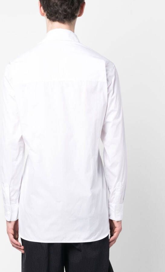 Charles Jeffrey Loverboy Overhemd met lange mouwen Wit