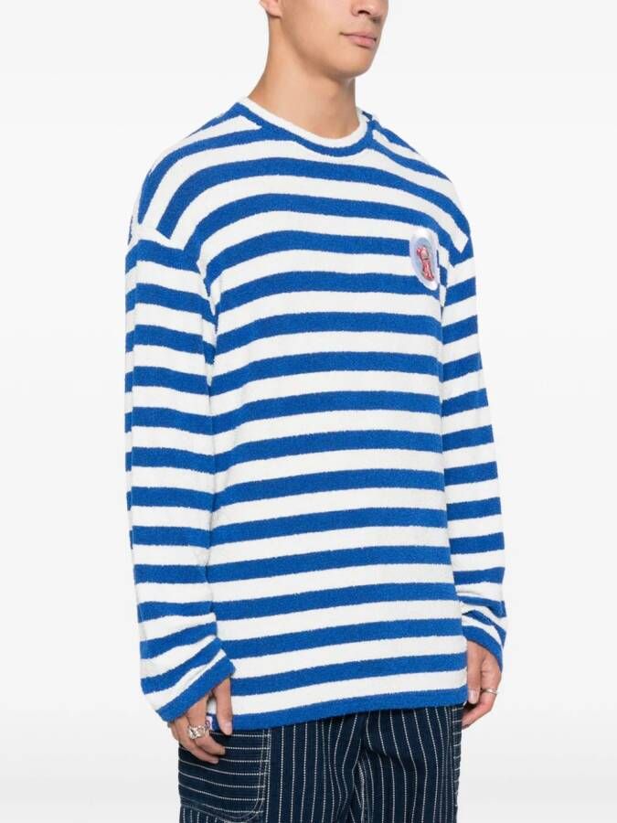 Charles Jeffrey Loverboy Sweater met ronde hals Blauw