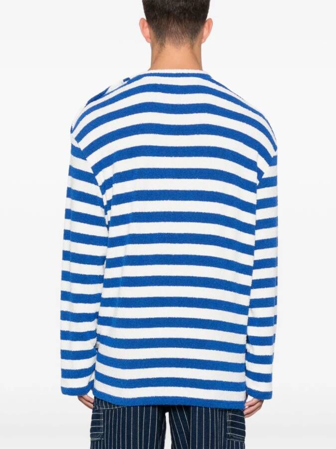 Charles Jeffrey Loverboy Sweater met ronde hals Blauw