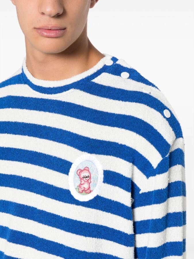 Charles Jeffrey Loverboy Sweater met ronde hals Blauw