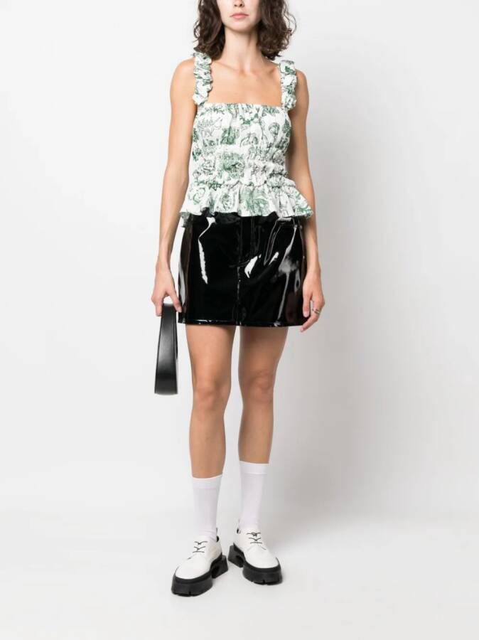 Charles Jeffrey Loverboy Top met print Wit