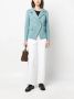 Charlott Blazer met dubbele rij knopen Blauw - Thumbnail 2