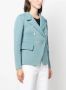 Charlott Blazer met dubbele rij knopen Blauw - Thumbnail 3