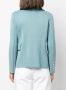Charlott Blazer met dubbele rij knopen Blauw - Thumbnail 4