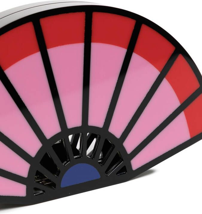 Charlotte Olympia I Am A Fan clutch Rood