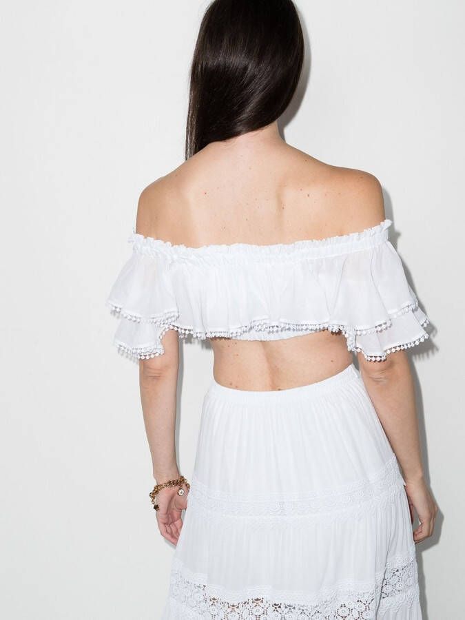Charo Ruiz Ibiza Cropped top Wit