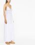 Charo Ruiz Ibiza Maxi-jurk met V-hals Wit - Thumbnail 3