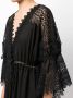 Charo Ruiz Ibiza Margherita maxi-jurk met kant Zwart - Thumbnail 5