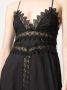 Charo Ruiz Ibiza Maxi-jurk met kant Zwart - Thumbnail 5