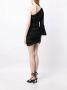 Charo Ruiz Ibiza Asymmetrische mini-jurk Zwart - Thumbnail 4