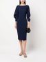 CHIARA BONI La Petite Robe Midi-jurk met ballonmouwen Blauw - Thumbnail 2