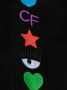 Chiara Ferragni Kids Broek met geborduurd logo Zwart - Thumbnail 3