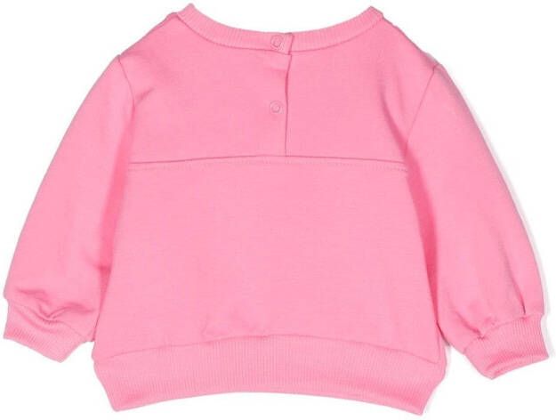 Chiara Ferragni Kids Sweater met ronde hals Roze