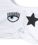 Chiara Ferragni Kids Eyestar tweekleurige bikini Wit - Thumbnail 3
